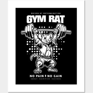 Gym Rat Posters and Art